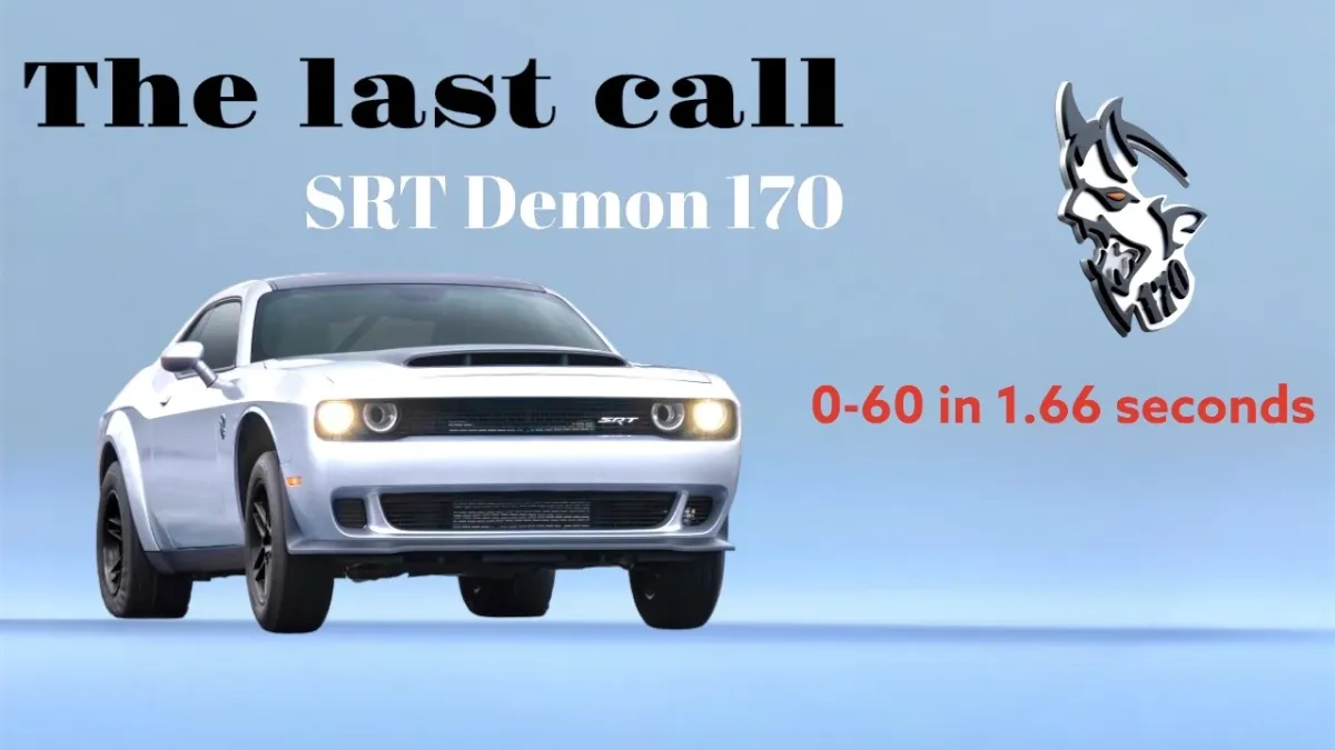 The Ethanol-Powered Dodge Challenger SRT Demon 170